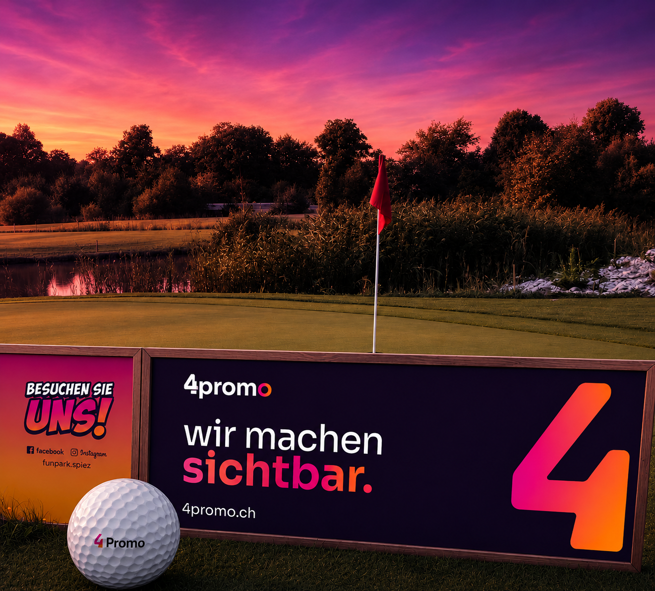 Golf Werbung